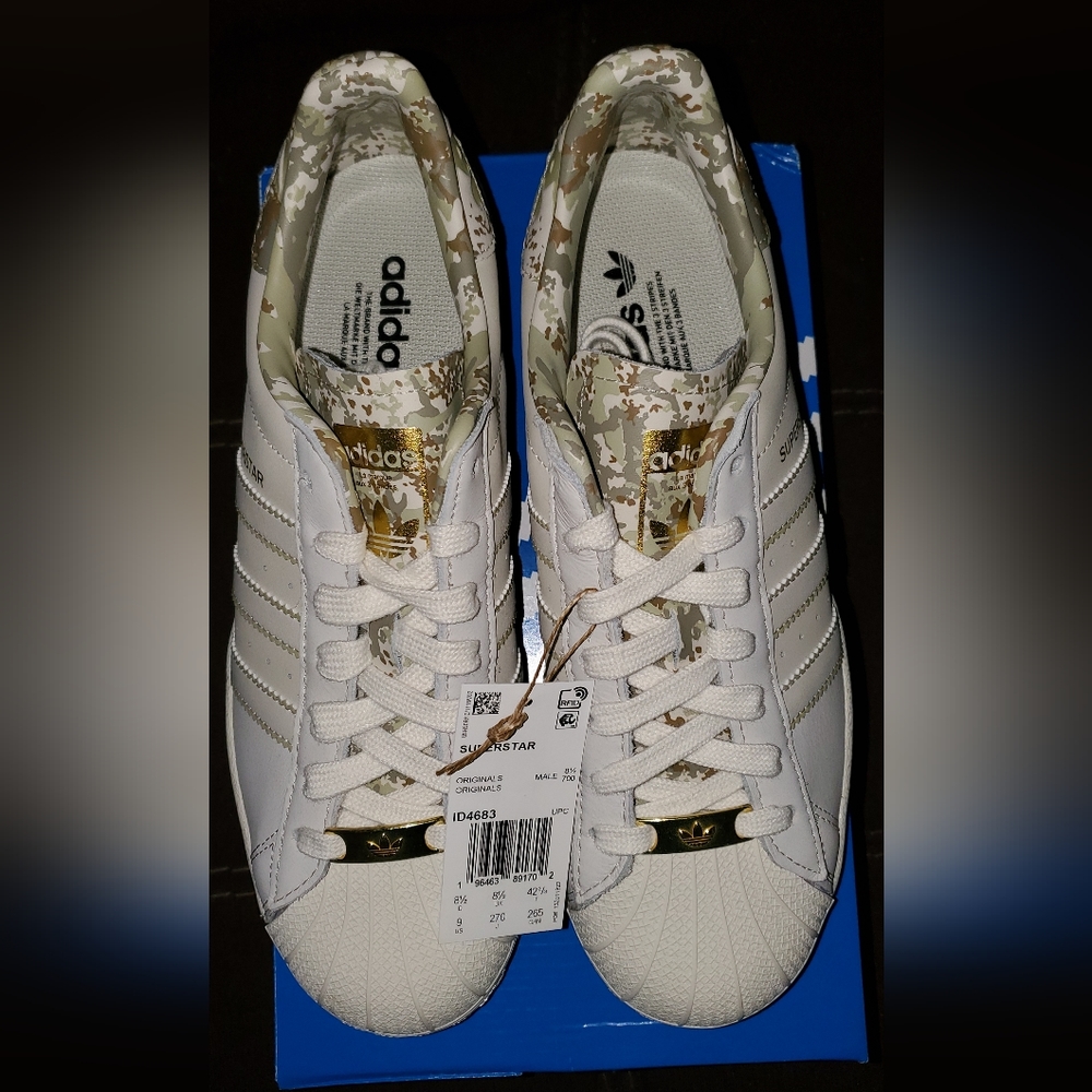 Brand New Adidas Superstar - Mens Size 7.5